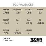 AK Interactive 3GEN Deck Tan 17ml