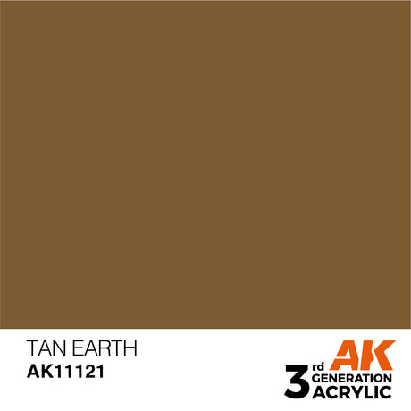 AK Interactive 3GEN Tan Earth 17ml