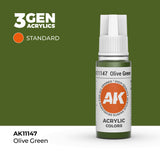AK Interactive 3GEN Olive Green 17ml