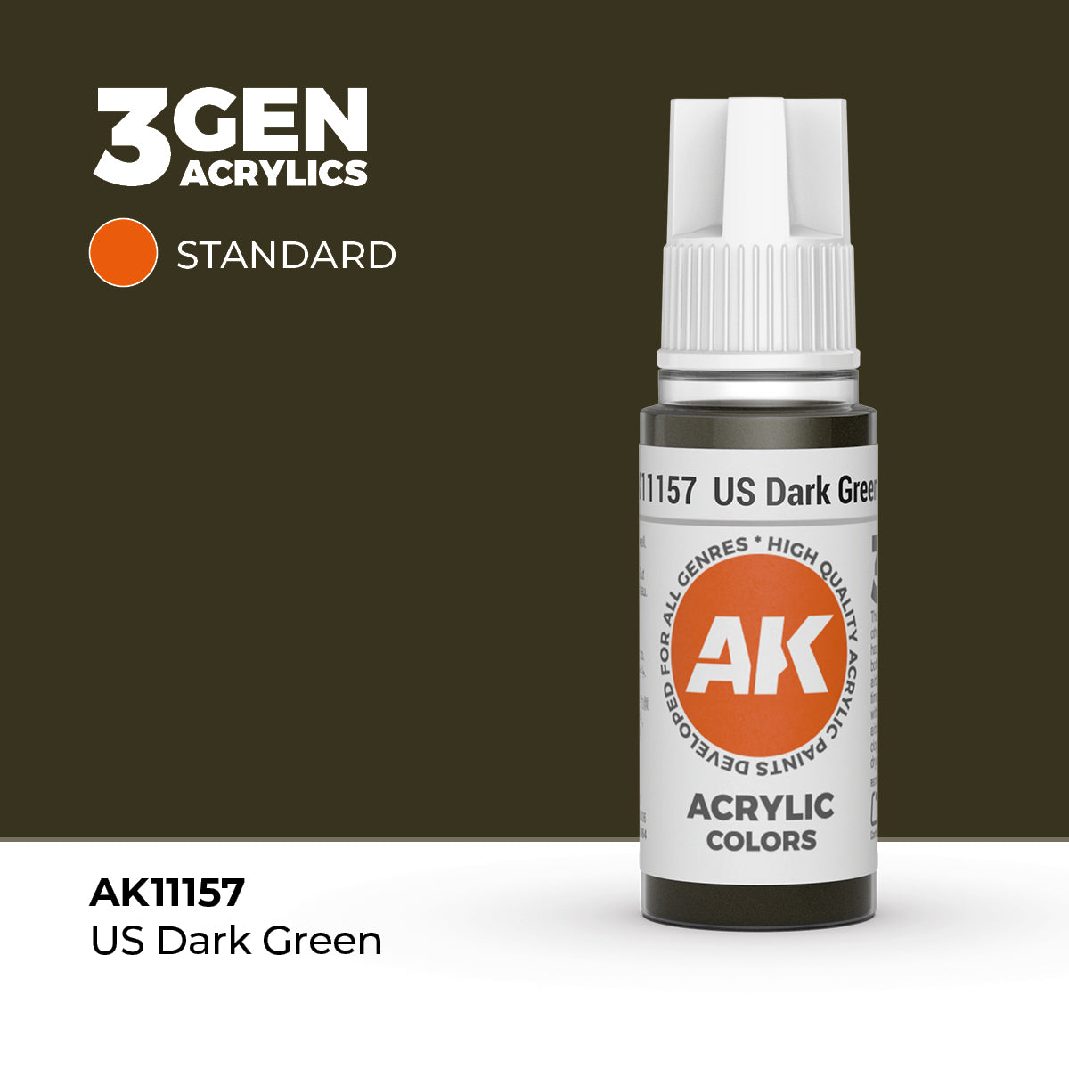 AK Interactive 3GEN US Dark Green 17ml