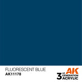 AK Interactive 3GEN Fluorescent Blue 17ml