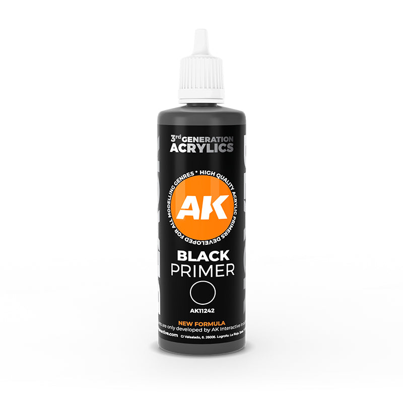 AK Interactive - Black Primer 100 ML
