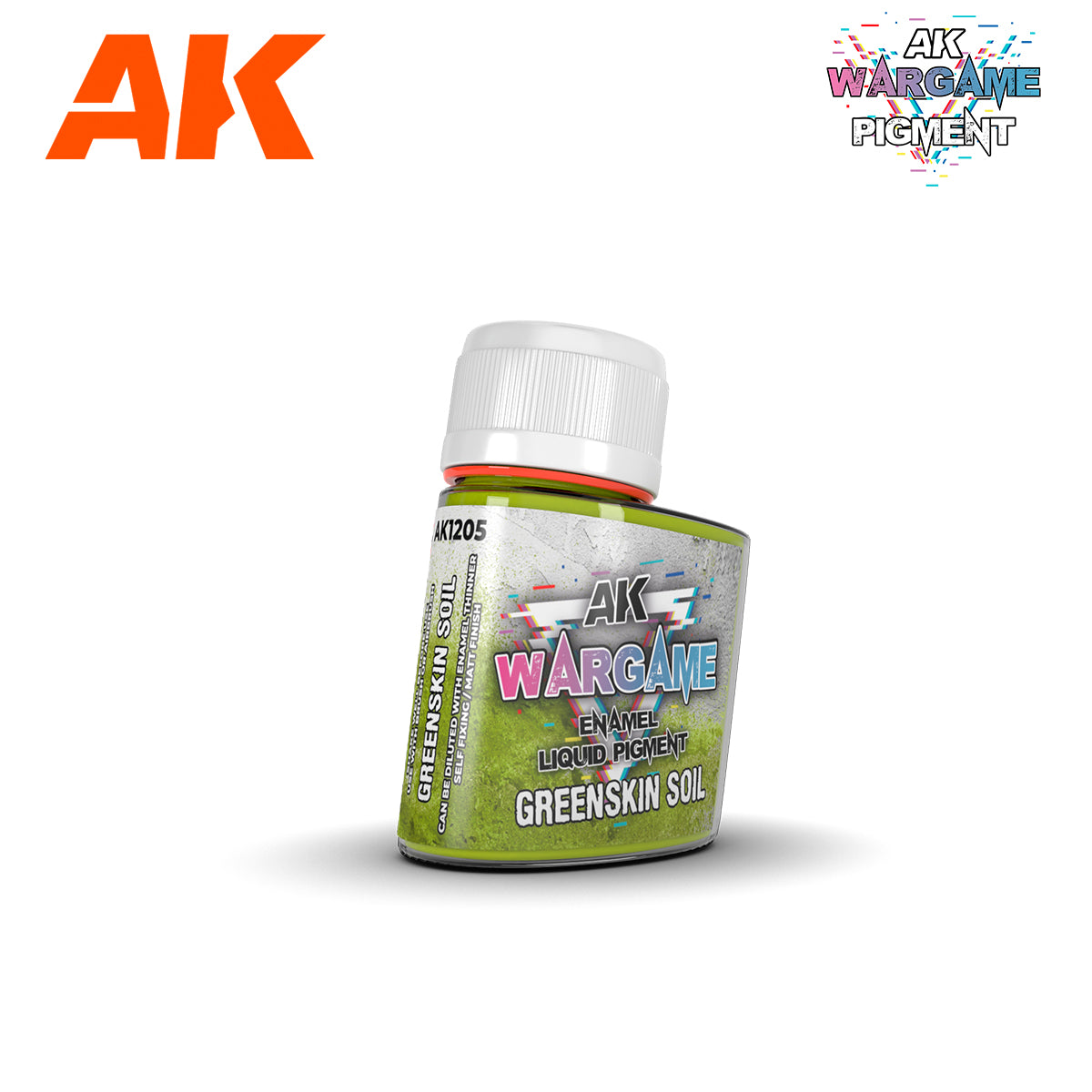 AK Interactive Liquid Pigments Greenskin Soil