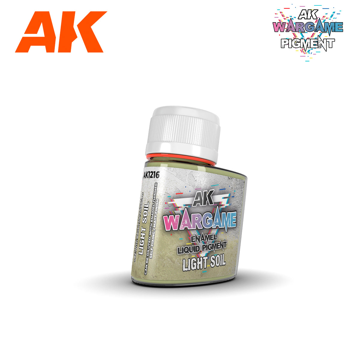 AK Interactive Liquid Pigments Light Soil