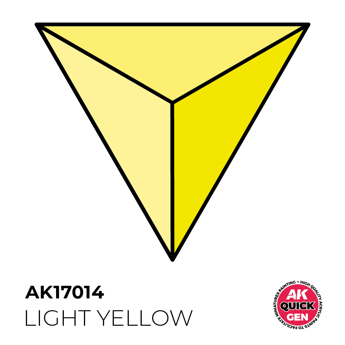 AK Interactive QUICK GEN Light Yellow