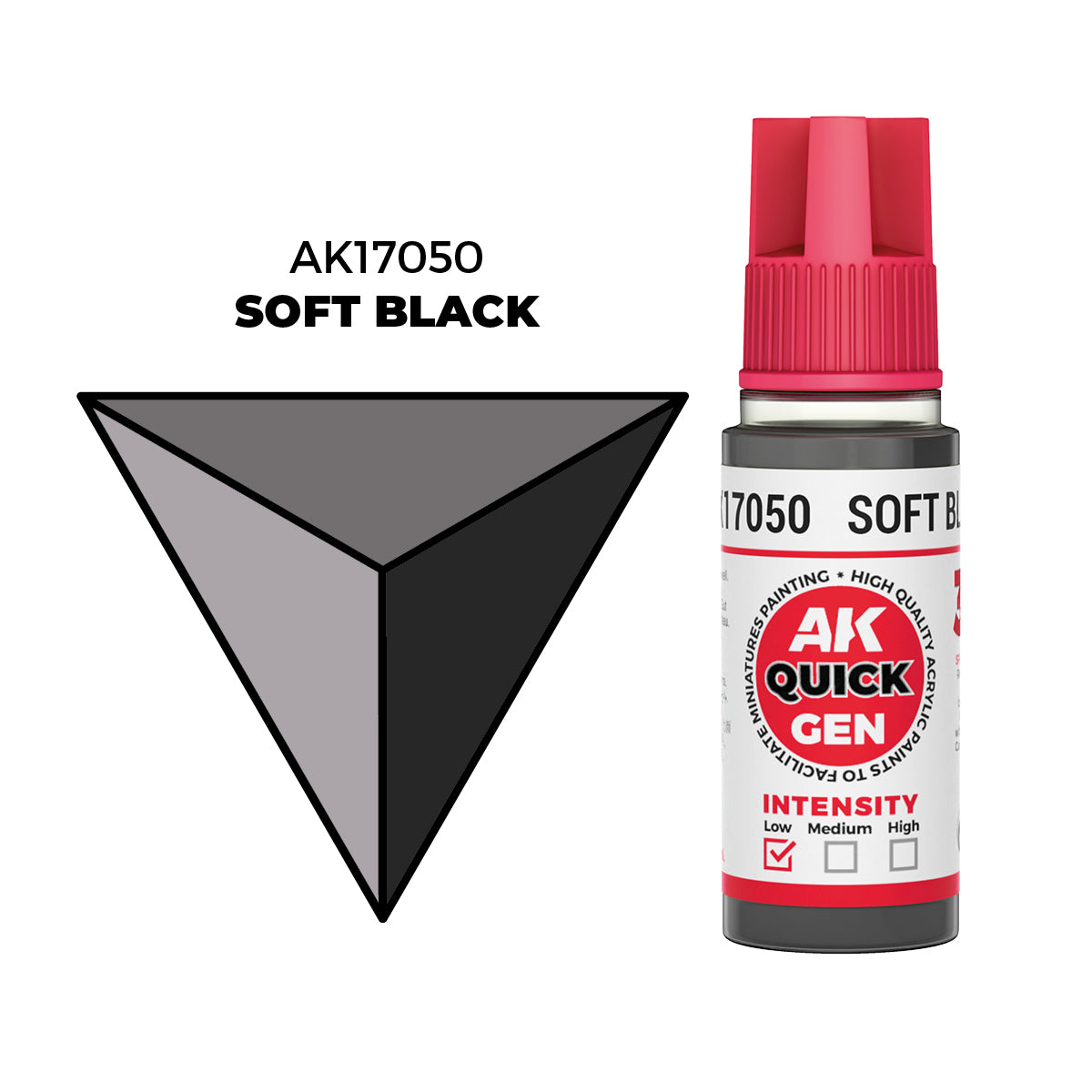 AK Interactive QUICK GEN Soft Black