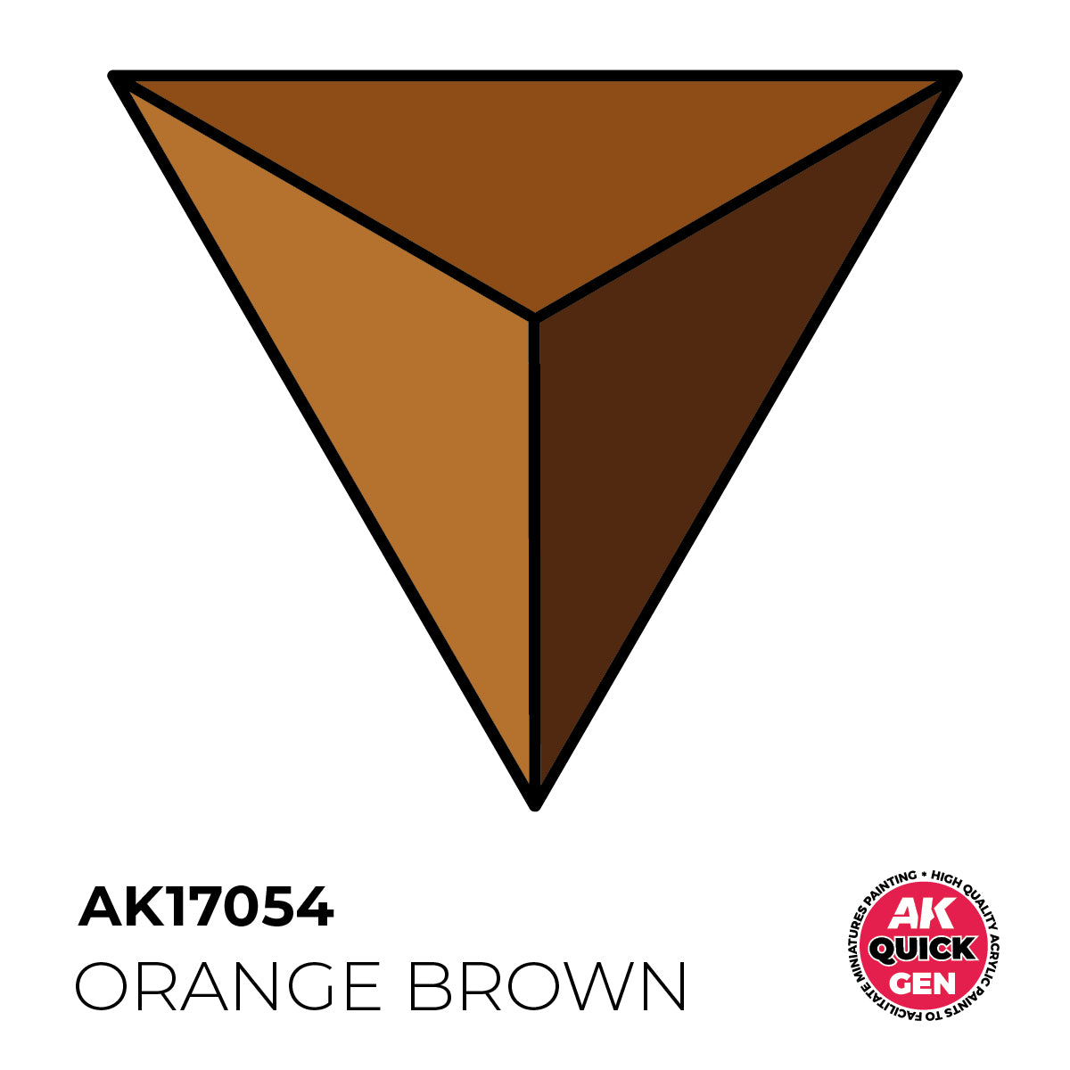 AK Interactive QUICK GEN Orange Brown