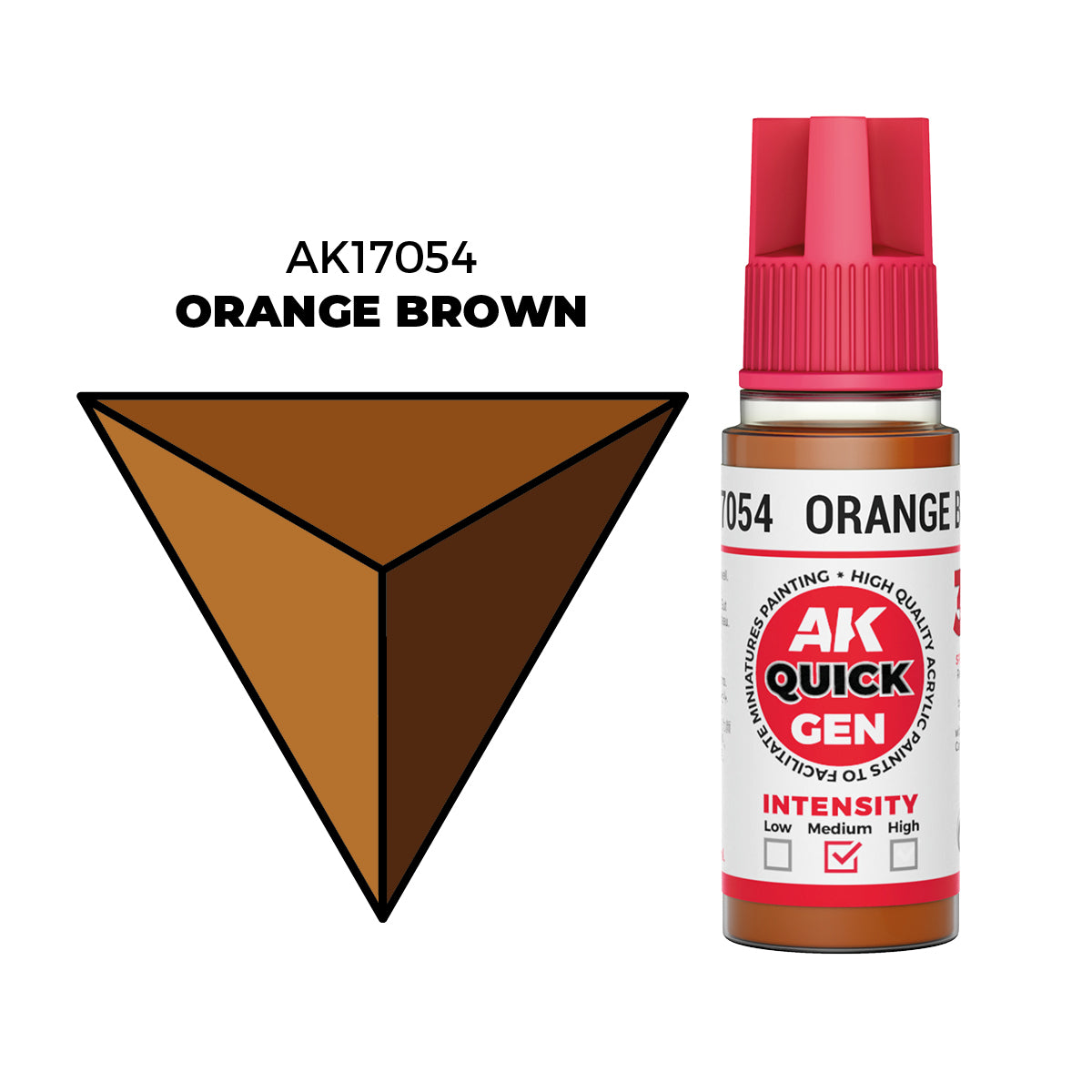 AK Interactive QUICK GEN Orange Brown