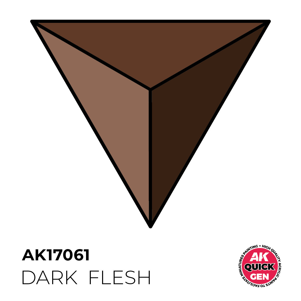 AK Interactive QUICK GEN Dark Flesh