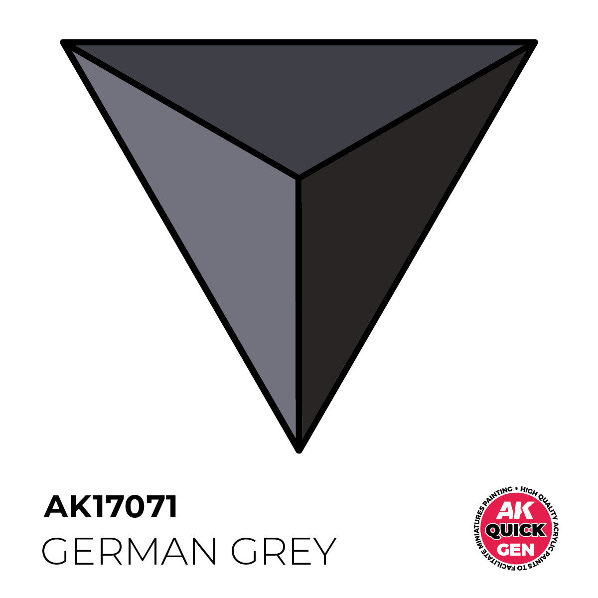 AK Interactive QUICK GEN German Grey