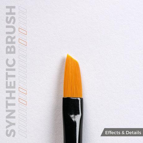 AK Interactive AK SYNTHETIC BRUSH - CHIPPING TECHNIQUE (ANGULAR)