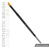 AK Interactive AK SYNTHETIC BRUSH - CHIPPING TECHNIQUE (ANGULAR)