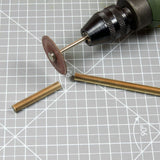 AK Interactive Dioramas BRASS PIPES 1,5mm, 5 units