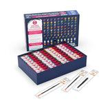 AK Interactive QUICK GEN Paint Combo Set 100 Colors (80 Quick Gen + 20 Acrylic 3GEN + 3 Pinsel)