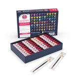AK Interactive QUICK GEN Paint Set 72 Colors (2 Pinsel)