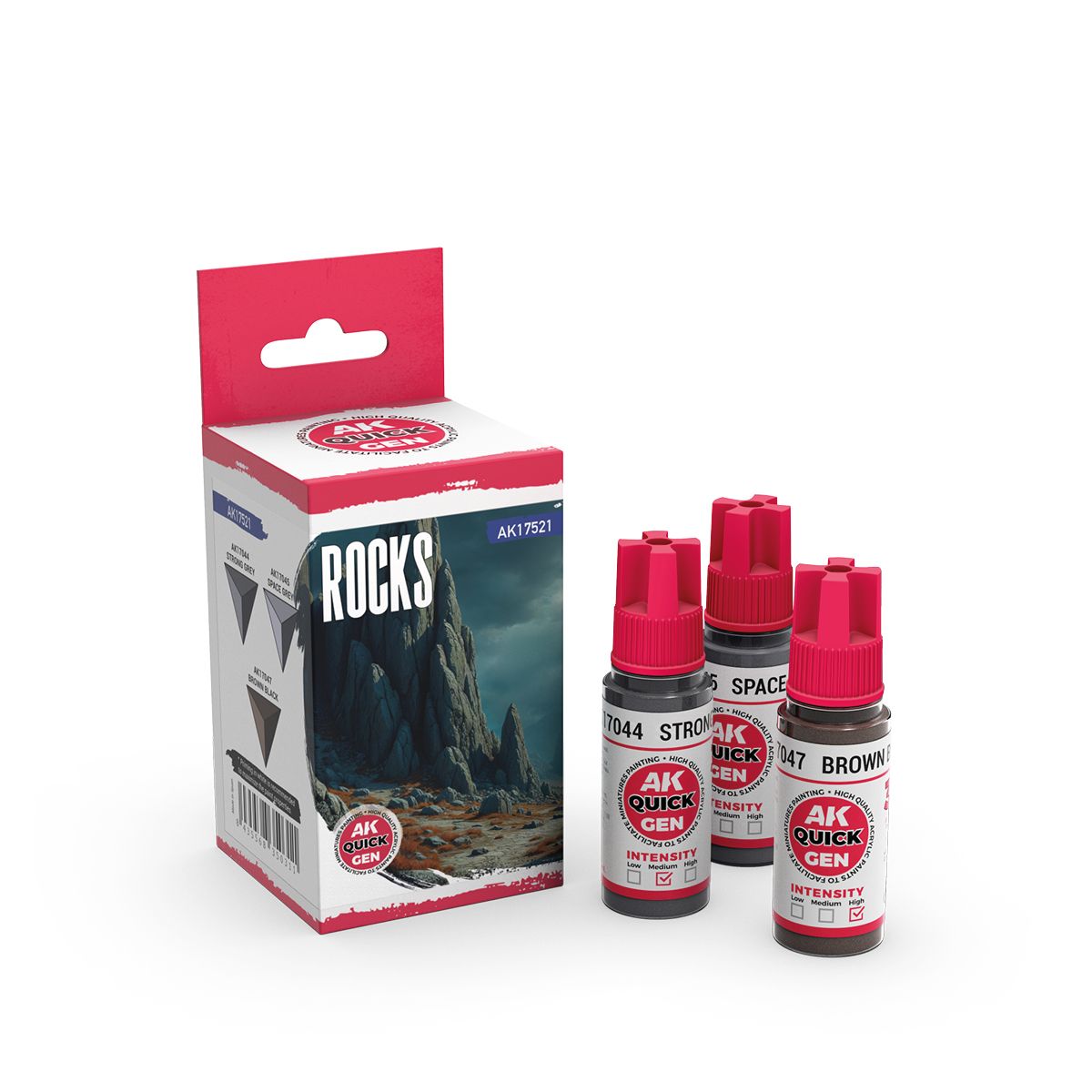 AK Interactive QUICK GEN Rocks Set