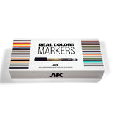 AK Interactive Special Box Real Colors Markers - 34 Units