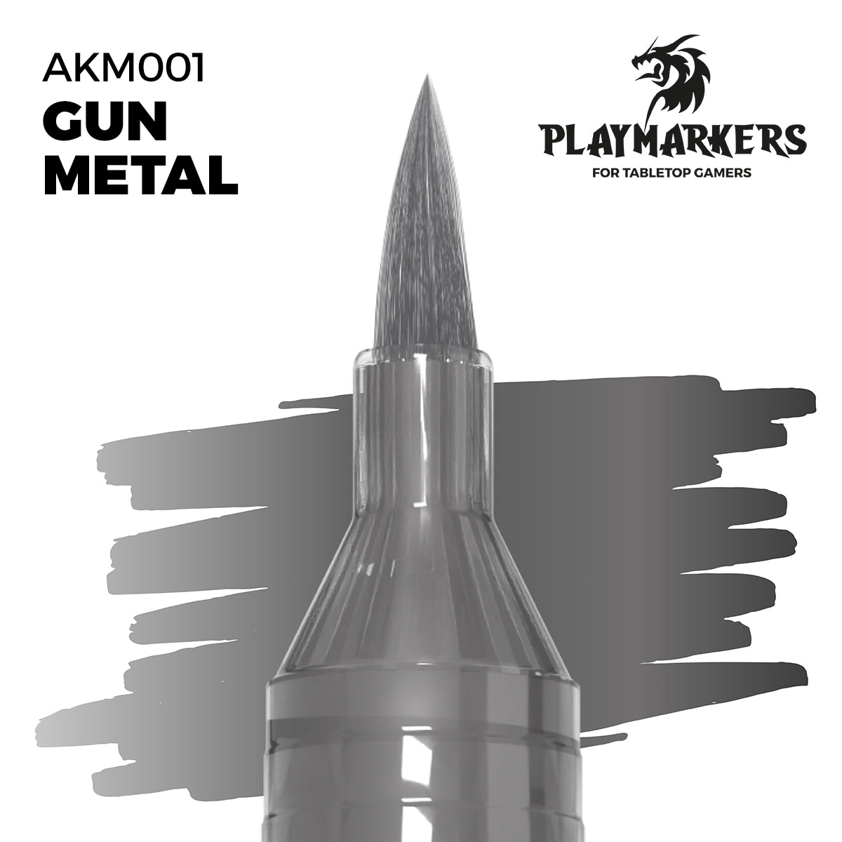 AK Interactive Playmarker Gun Metal