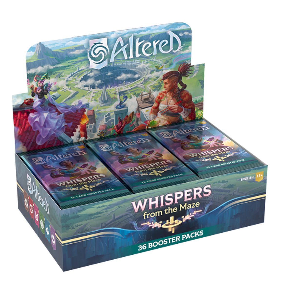 Altered Whispers from the Maze Display (36 Booster) Englisch