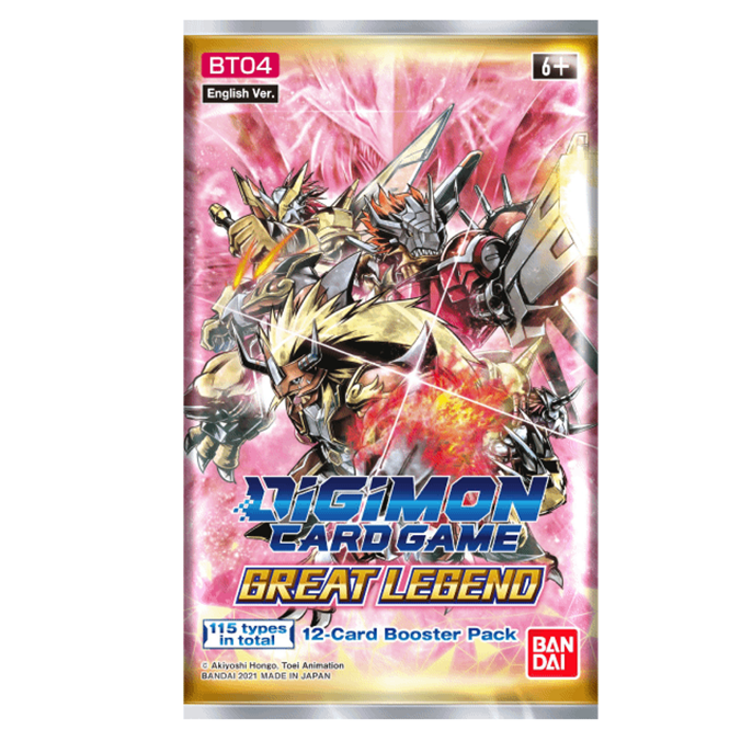 Digimon Card Game - Great Legend Booster BT04 - EN