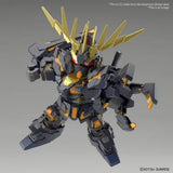 Bandai SD Gundam Unicorn 02 Banshee (Destroy) & Norn Parts Mobile Suit Gundam (8cm)