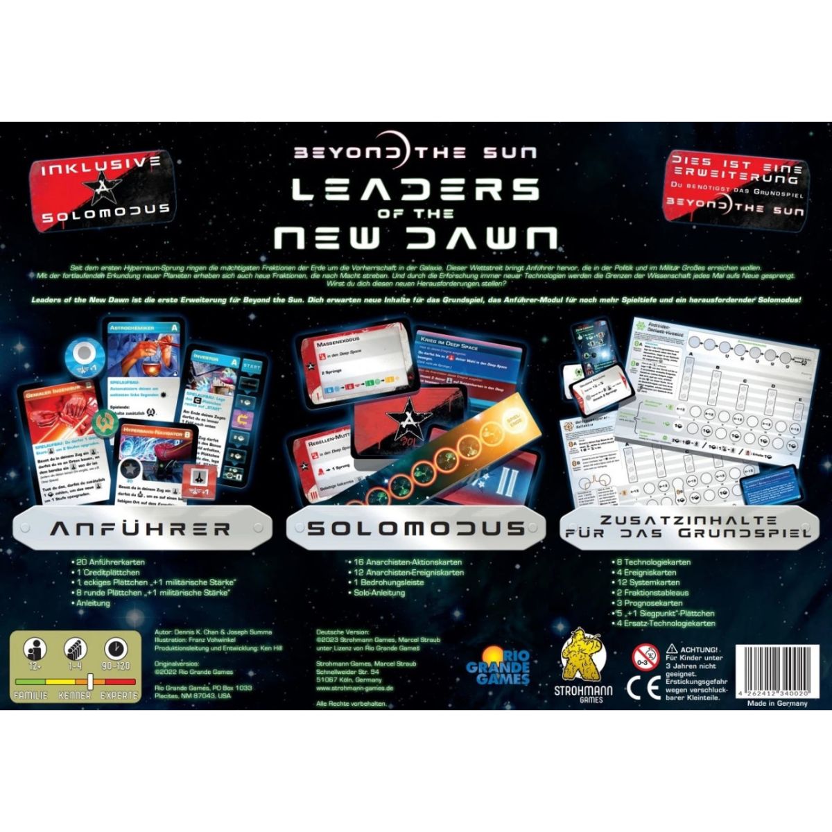 Beyond the Sun: Leaders of the New Dawn [Erweiterung]