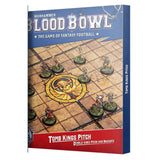 Blood Bowl Tomb Kings Team Pitch and Dugouts