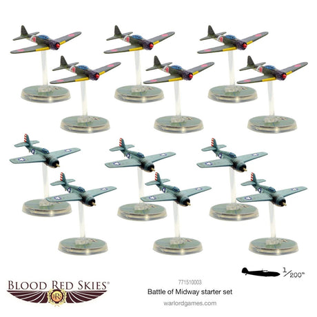 Bolt Action Blood Red Skies The Battle of Midway Starter Set Englisch