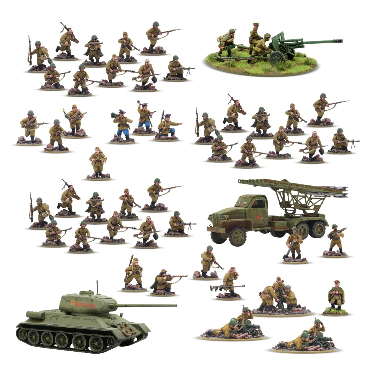 Bolt Action Forward to Berlin!  Soviet Army 1943-45 Starter Army