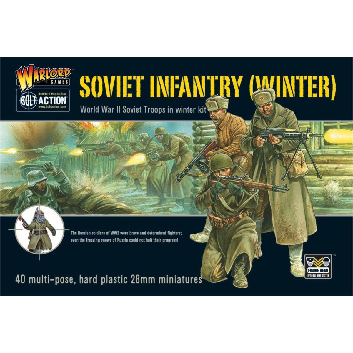 Bolt Action Soviet Army Infantry Winter