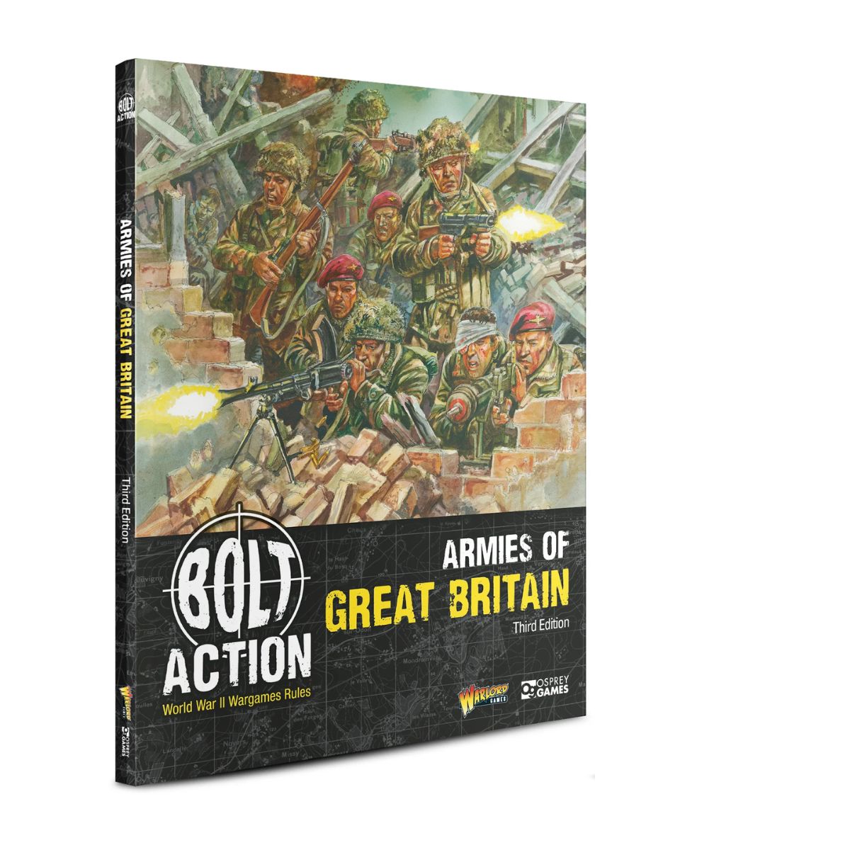 Bolt Action Armies of Great Britain (3rd Ed) mit Capt. John Henry Miniatur