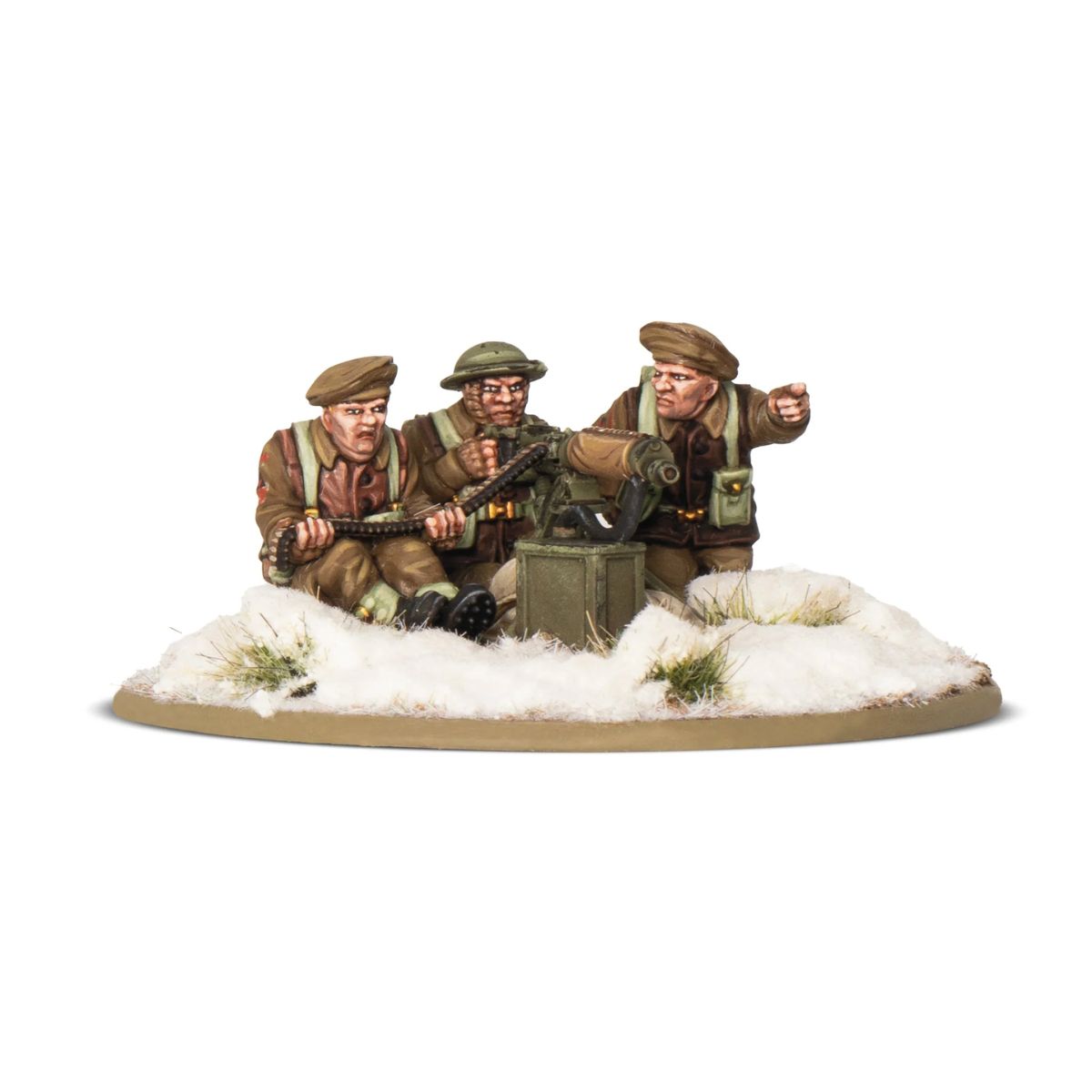 Bolt Action British & Canadian Infantry (Winter) MMG Team