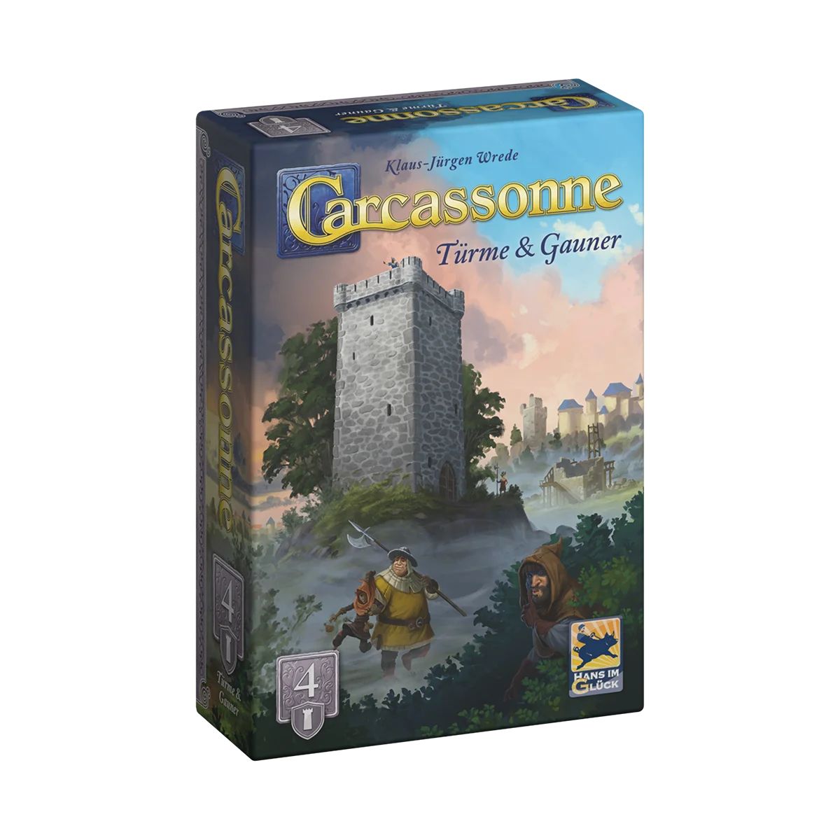 Carcassonne - Erweiterung 4 Türme & Gauner (v3.1)