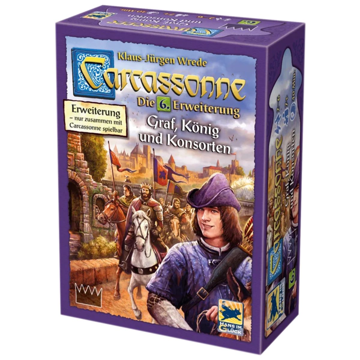 Carcassonne - Graf, König und Konsorten Die 6. Erweiterung