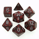 Chessex 7-Würfelset Speckled Silber Volcano
