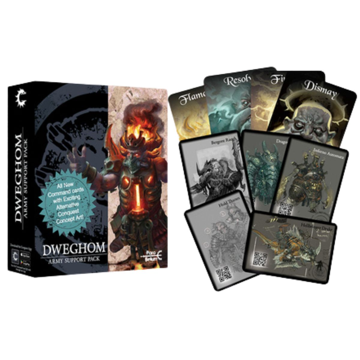 Conquest Dweghom Alternate Art Army Support Pack – Battle Bear Trading ...