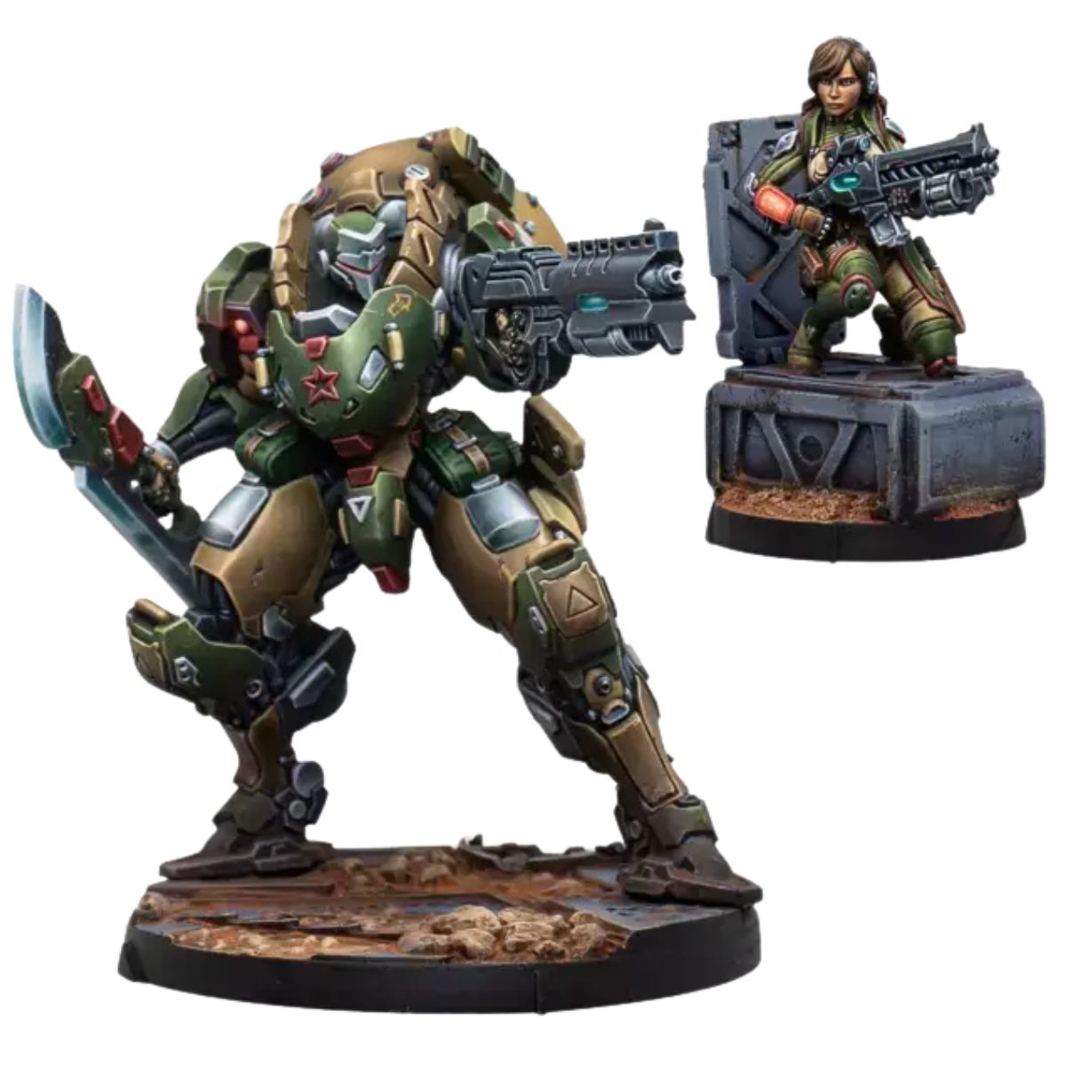 Corvus Belli Infinity Anaconda, Mercenary TAG Squadron