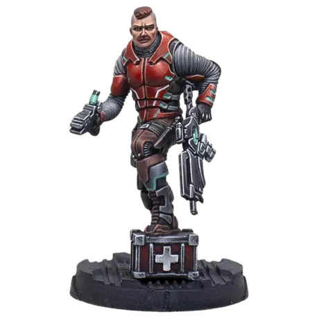 Corvus Belli Infinity Nomads Paint Set Alguacil Paramedic Exclusive