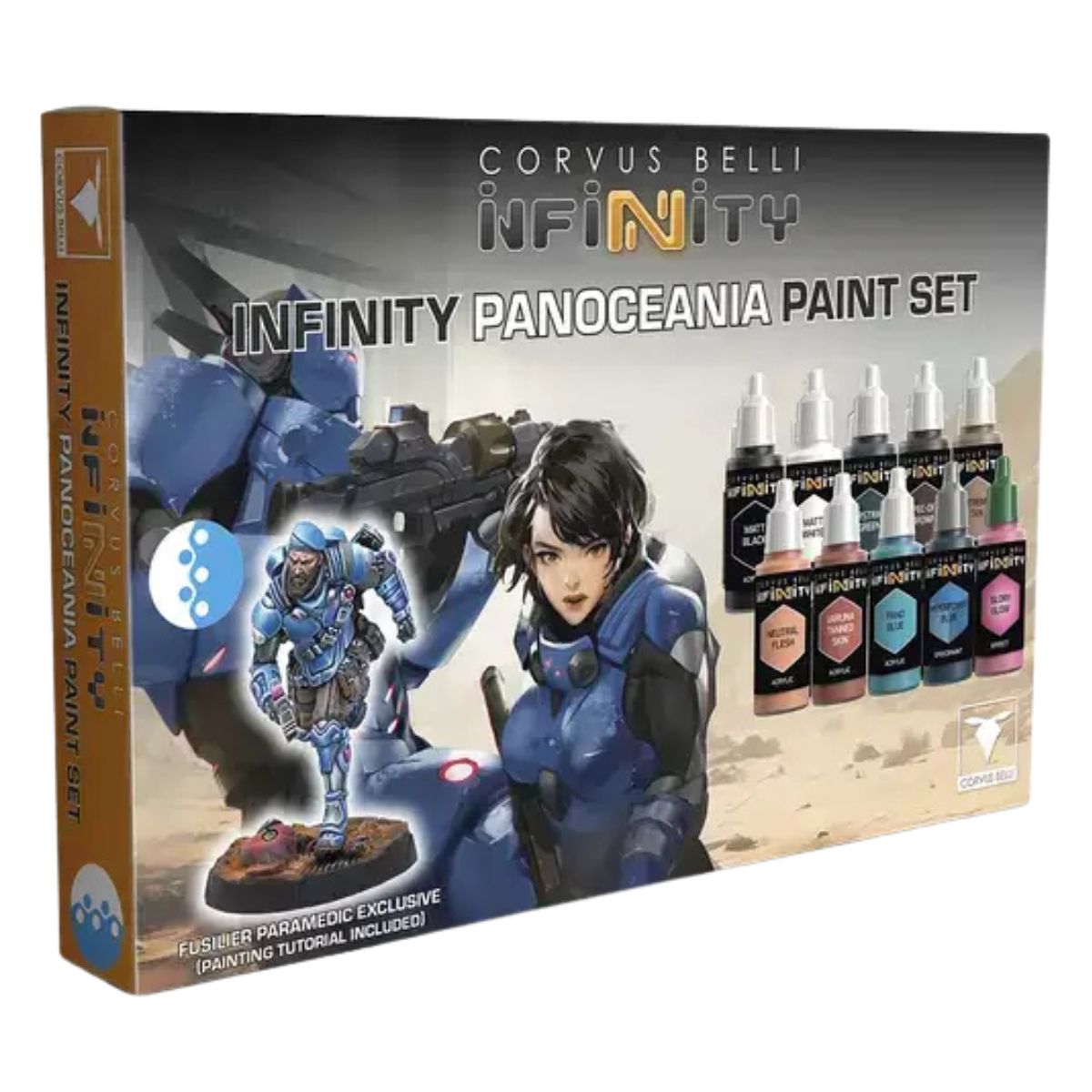 Corvus Belli Infinity PanOcenia Paint Set Fusilier Paramedic Exclusive