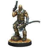 Corvus Belli Infinity Roger Van Zant, Capt. 6th Airborne (Heavy Pistol, AP CCW)