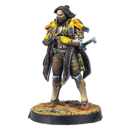 Corvus Belli Infinity Saladin, O-12 Liaison Officer (Combi Rifle)