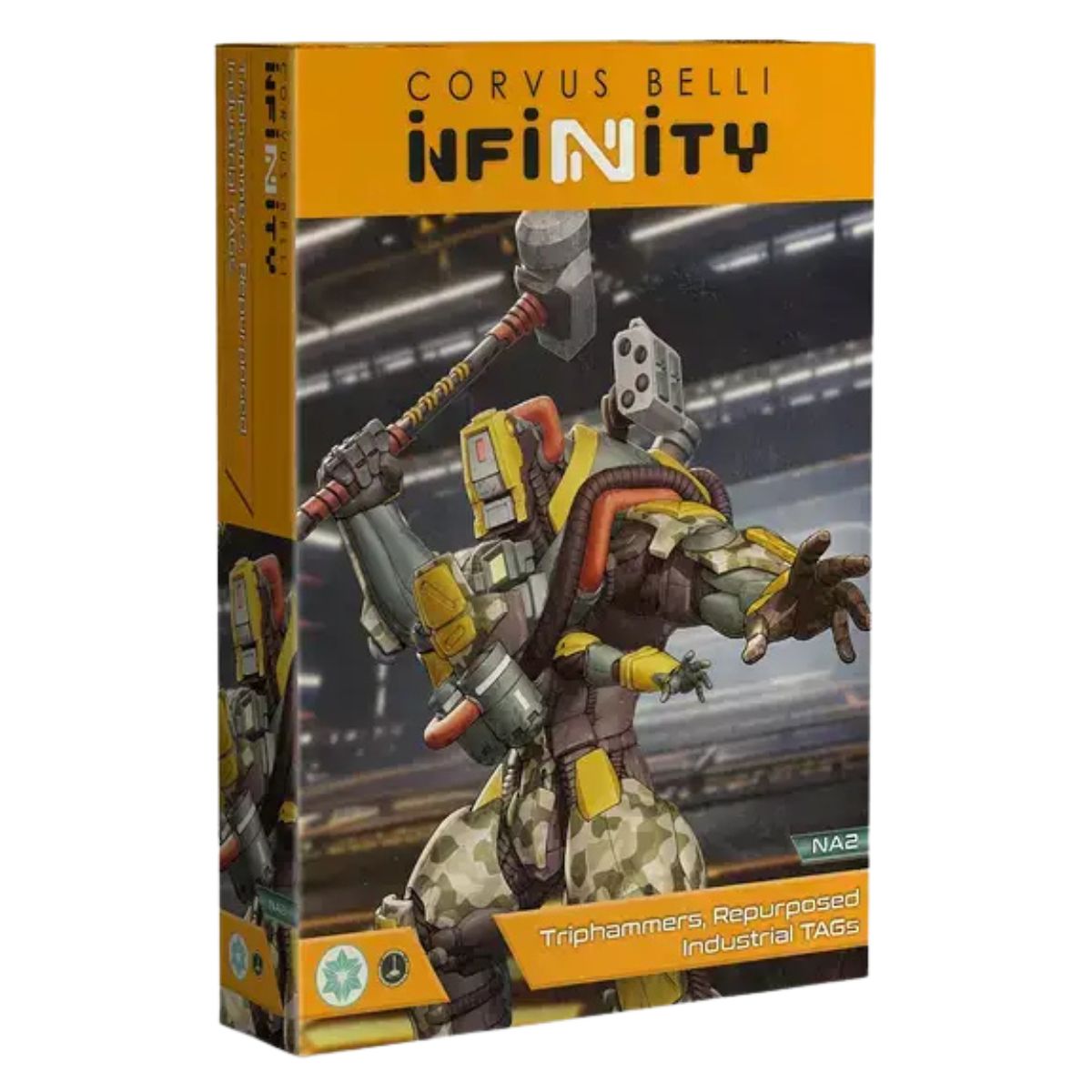 Corvus Belli Infinity Triphammers, Repurposed Industrial TAGs