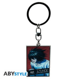 Death Note Keychain Lenticular Justice