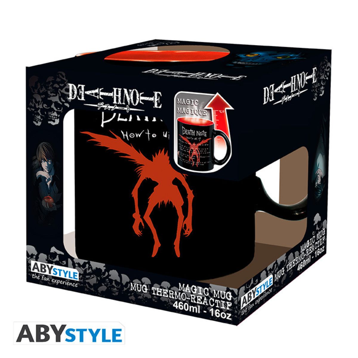 Death Note L & Light Heat Change Tasse (460 ml)