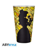 Disney Large Glass 400ml The Beauty & The Beast : Belle