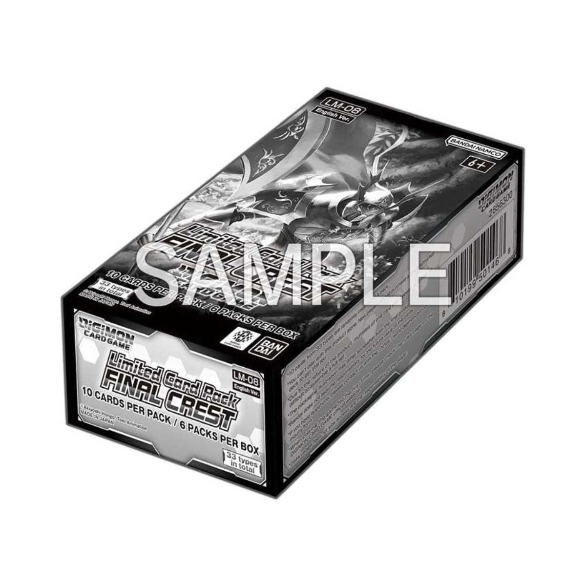 Digimon Limited Card Pack Limited Crest LM08 Box (6 Packs) Englisch