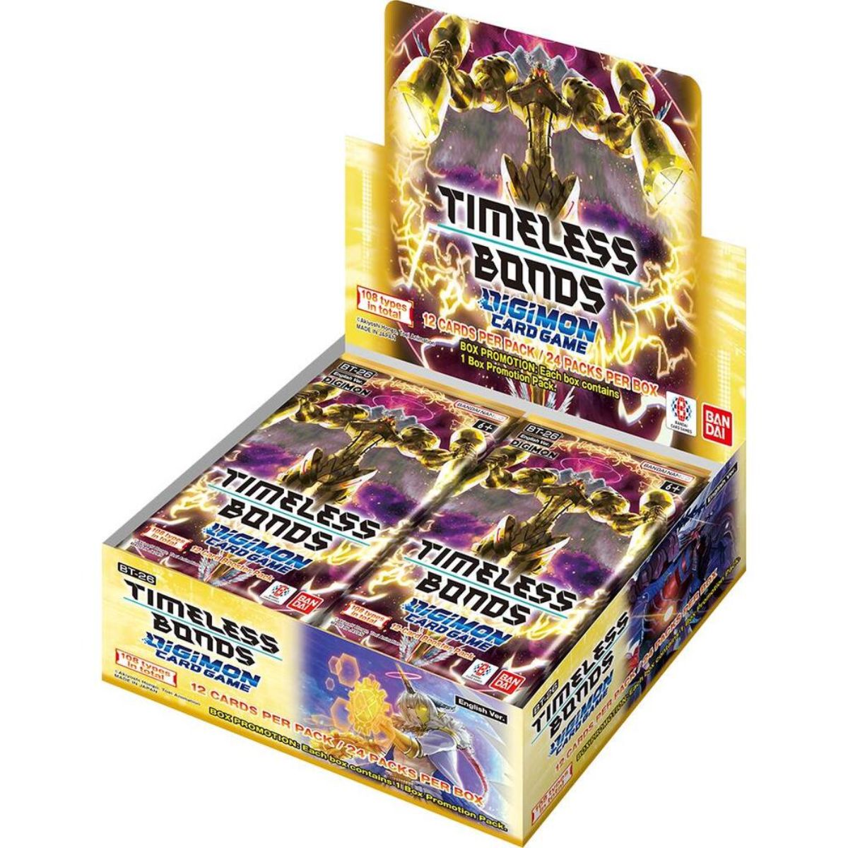 Digimon Timeless Bonds BT26 Display (24 Packs) Englisch