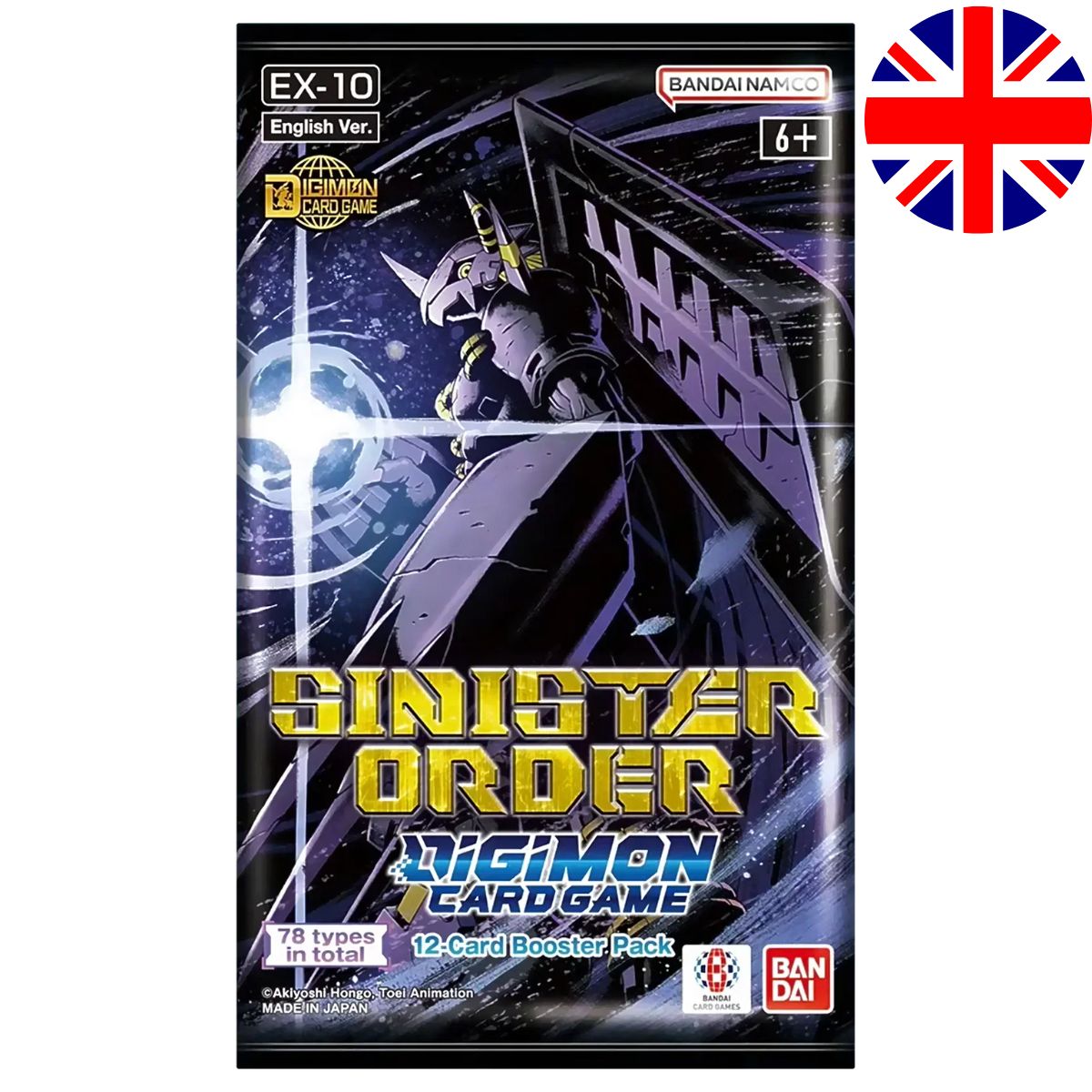 Digimon Card Game Sinister Order EX10 Booster Englisch