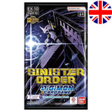 Digimon Card Game Sinister Order EX10 Booster Englisch