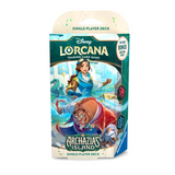 Disney Lorcana Archazia's Island Starter Deck Ruby & Sapphire Englisch